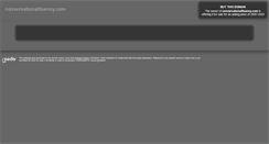 Desktop Screenshot of conversationalfluency.com